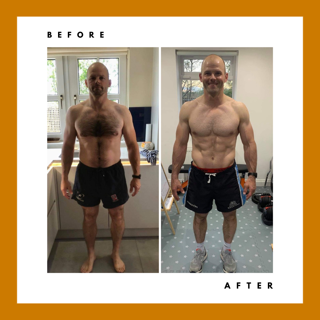 Elite Fitness client transformation — Lost 18kg